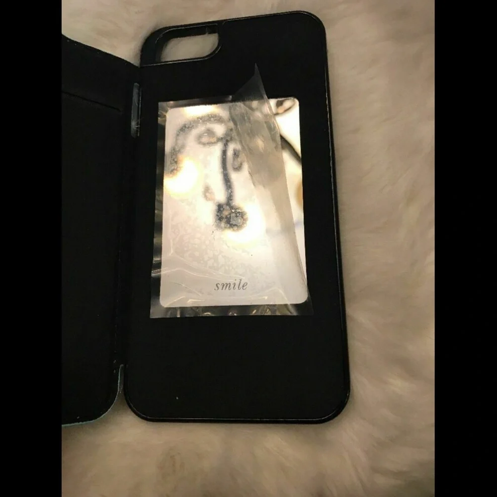NWD $70 kate spade new york 'Cedar Street'‎ iPhone 6 & 6s Case Leather +Mirror